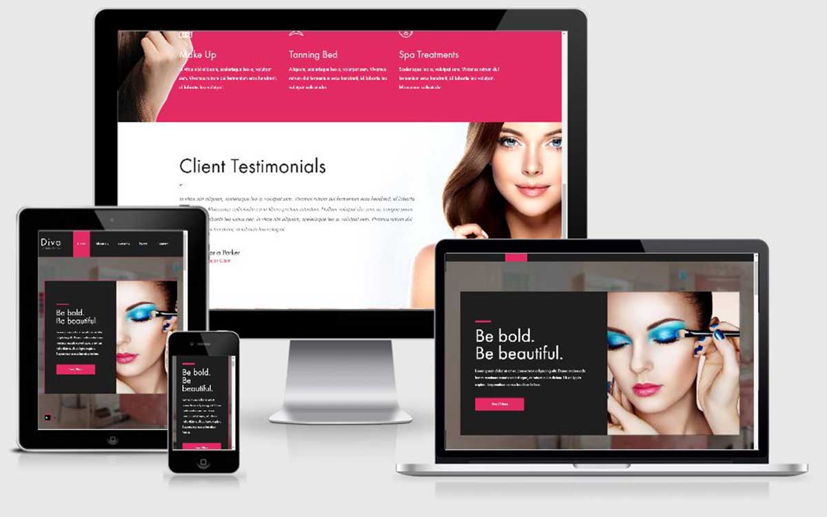 Site internet de conseil en image, morphologie, colorimétrie, coiffure, maquillage