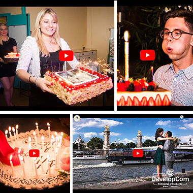 Vidéo anniversaire, montage vidéo d'anniversaire Ardèche