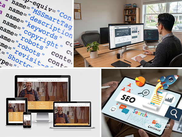 Création de sites web professionnels – solutions digitales sur mesure pour améliorer la visibilité et l'image des entreprises